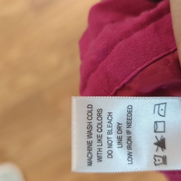 3 for $20 Bundle Sale! Counterparts Hot Pink Cropped Pull-On Pants Women Size 18 - Picture 7 of 7